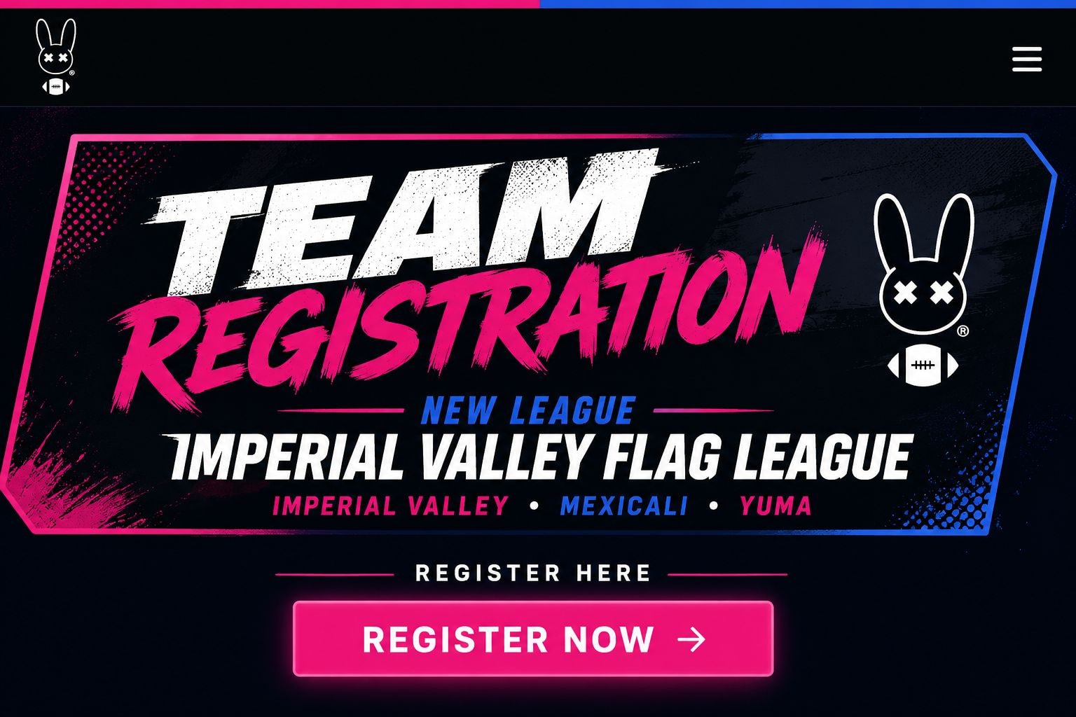 Imperial Valley Flag League — Team Registration now open